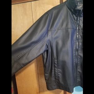 Calvin Klein leather Jacket XXL